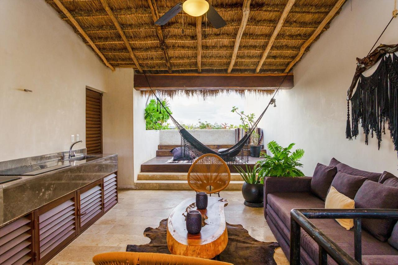 Jungle Luxury In Private Residential Area & Stunning Rooftop By Stella Rentals Тулум Екстериор снимка