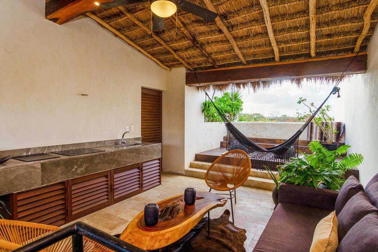 Jungle Luxury In Private Residential Area & Stunning Rooftop By Stella Rentals Тулум Екстериор снимка