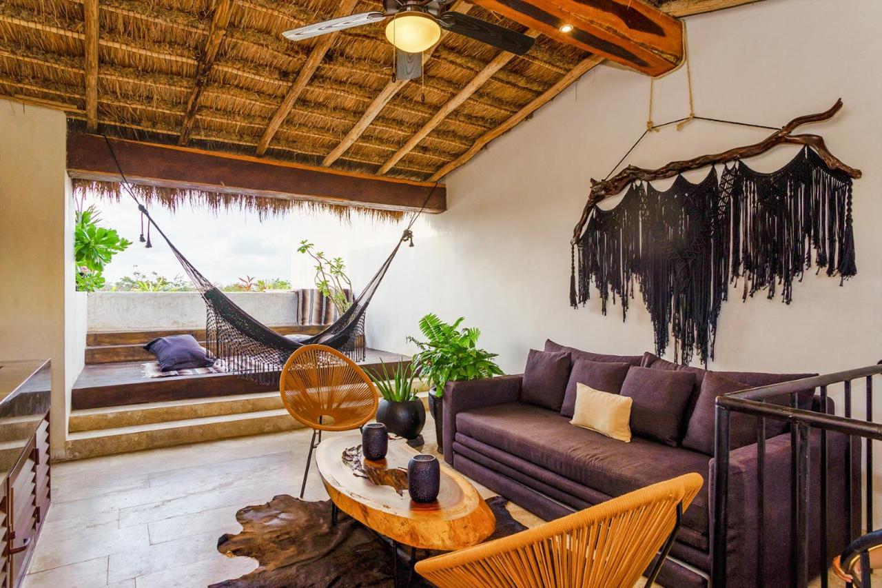 Jungle Luxury In Private Residential Area & Stunning Rooftop By Stella Rentals Тулум Екстериор снимка