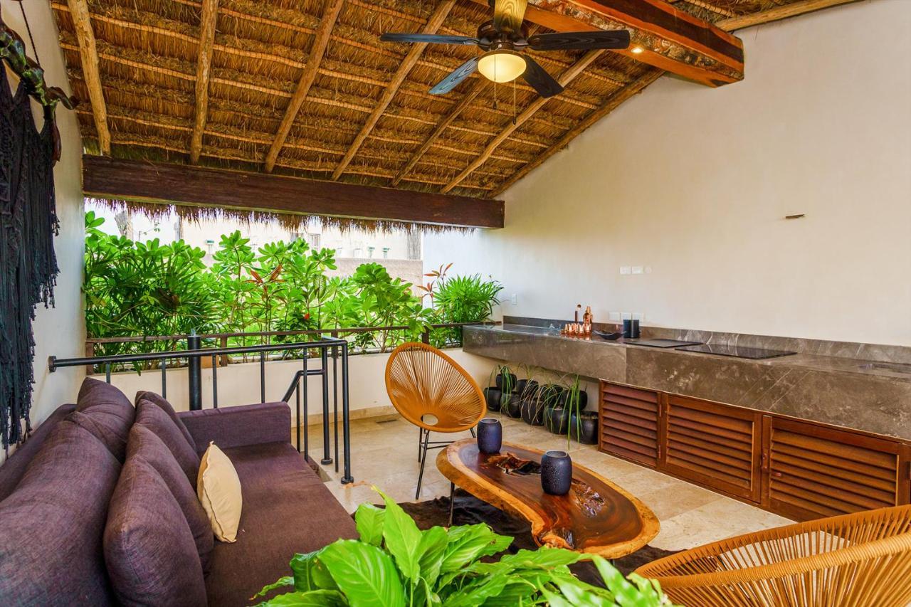 Jungle Luxury In Private Residential Area & Stunning Rooftop By Stella Rentals Тулум Екстериор снимка