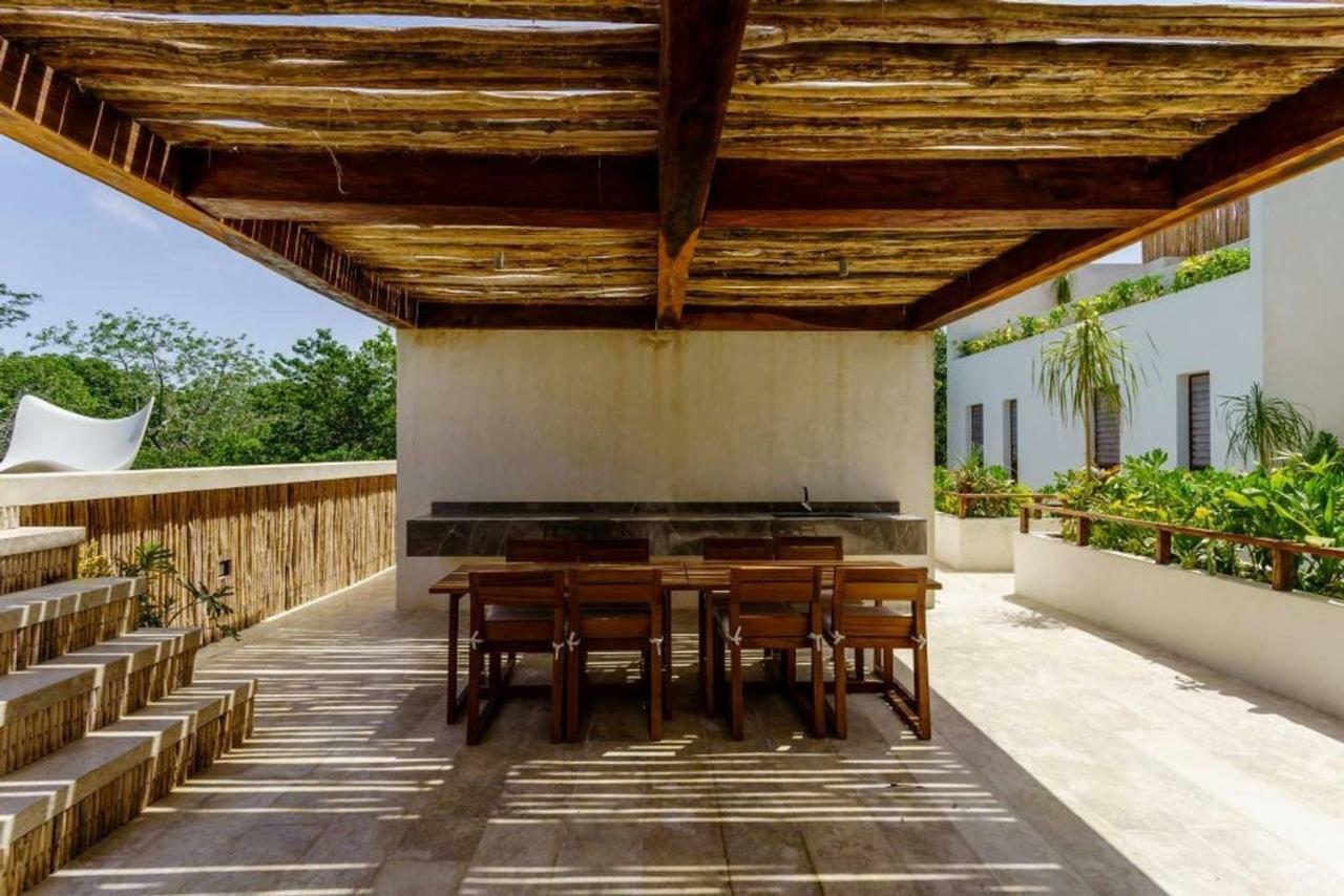 Jungle Luxury In Private Residential Area & Stunning Rooftop By Stella Rentals Тулум Екстериор снимка