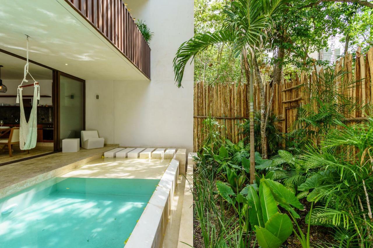Jungle Luxury In Private Residential Area & Stunning Rooftop By Stella Rentals Тулум Екстериор снимка